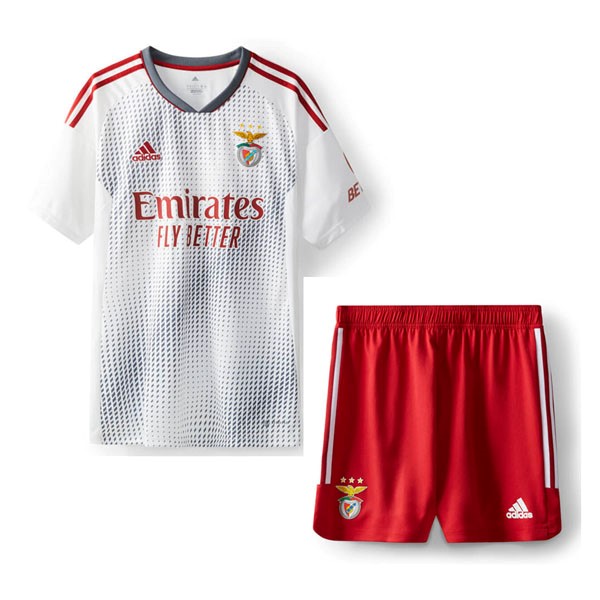 Camiseta Benfica Replica Tercera Ropa Niño 2022/23